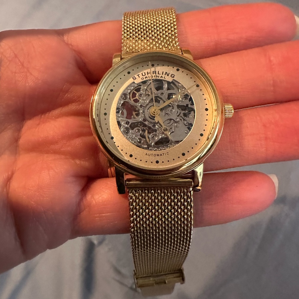 Stuhrling gold women’s watch